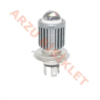 H4 TİPİ AMPUL [ BEYAZ IŞIK ]  MERCEKLİ