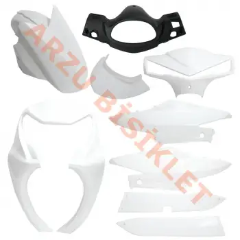 KAPORTA SET [BOYALI AKSAM] [BEYAZ] SPACE PRO - SPACE PRO MAX