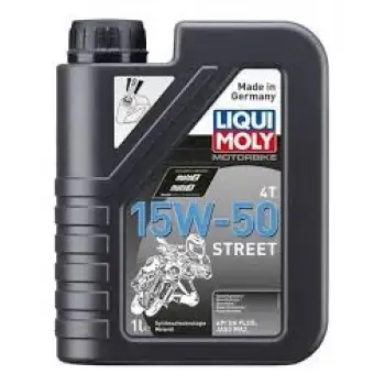 Liqui Moly 15W-50 Street / (15W50) 4T Sentetik Motor Yağı (1L)