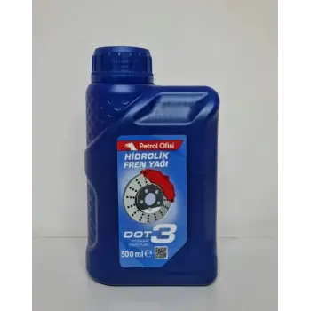 HİDROLİK YAĞI P.OFİSİ DOT3 500ML