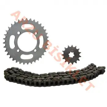 ZİNCİR DİŞLİ SET [15T/36T] [428H x 100L] YAMAHA CRYPTON