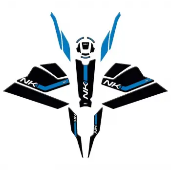 GP KOMPOZİT CF MOTO 250 NK 2023 -2024 UYUMLU FULL PAD SETİ MAVİ