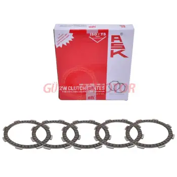 DEBRİYAJ BALATASI CG - YBR - CBF 150 - [5 Lİ SET] ASK