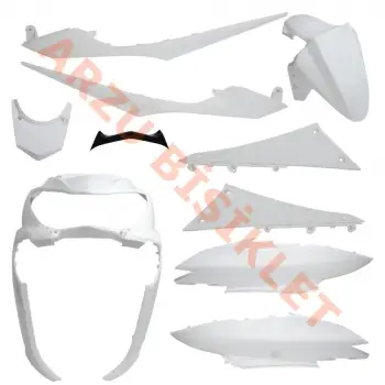 KAPORTA SET [BEYAZ] RKS NEWLIGHT