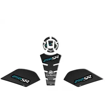 CF MOTO 250 SR 2020-2023 UYUMLU TANK PAD SET
