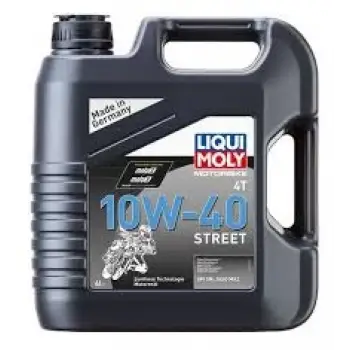 Liqui Moly 10W-40 Street / (10W40) 4T Sentetik Motor Yağı (1L)