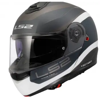LS2 STROBE 2 KASK MAT GRİ - MAVİ KUM