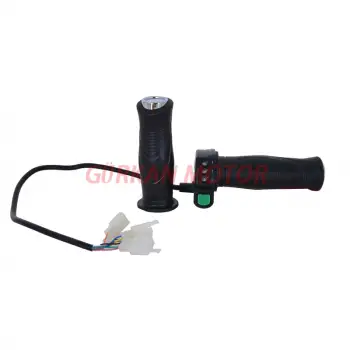 GAZ KOLU [TAKIM] IŞIKLI E-BIKE 3 KADEME 8 KABLO