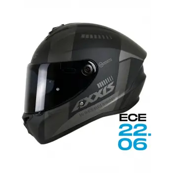 AXXIS DRAKEN S MP4 B1 MATT SİYAH KASK MAT SİYAH
