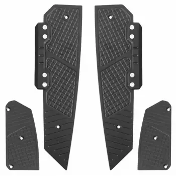 GP KOMPOZİT HONDA FORZA 250 2018-2025 UYUMLU BASAMAK ALÜMİNYUM SİYAH