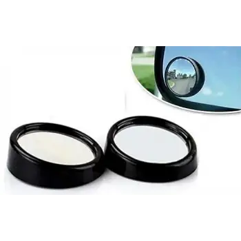 KÖR NOKTA AYNA AYARLANABİLİR YUVARLAK 50MM. SİYAH İKİLİ ( SET )
