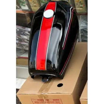 BENZİN DEPOSU SİYAH KUBA MOD. + YAN KAPAK CG