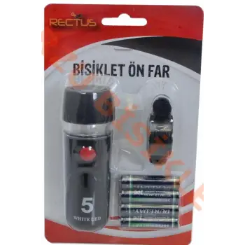 BİSİKLET LED Lİ FAR 5 LEDLİ