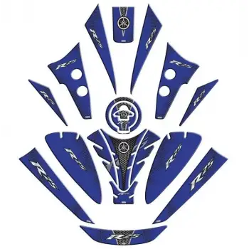 YAMAHA R 25219-2022 UYUMLU TANK PAD SET