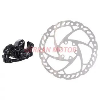 BİSİKLET DİSK FREN ÖN + ROTOR [160MM]