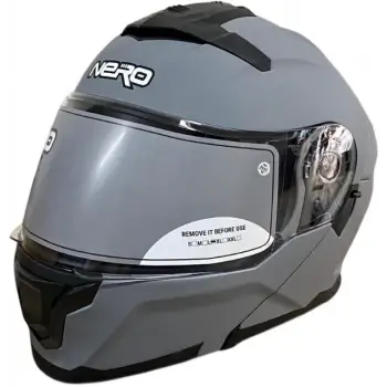 NERO KASK ÇENE AÇILIR 912 MAT NARDO MAT GRİ