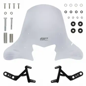 GP KOMPOZİT HONDA ACTİVA 2023-2024 UYUMLU ÖN CAM ŞEFFAF ( SİPERLİK )