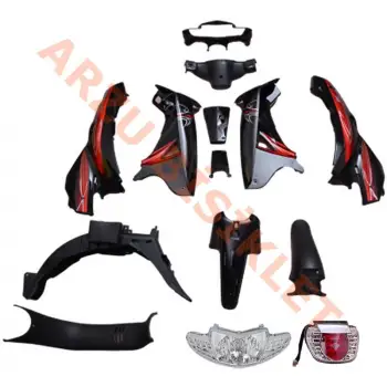 KAPORTA SET [SİYAH] [FAR+STOP DAHİL] MONDIAL SFC CUB