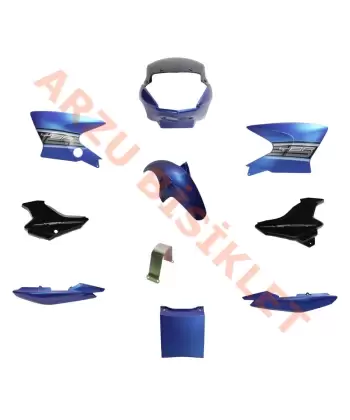 KAPORTA SET [MAVİ] YAMAHA YBR K