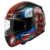 LS2 RAPID 2 ZOMBIE KASK SİYAH - KIRMIZI