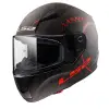 LS2 RAPID 2 TAKAROA KASK MAT SİYAH - KIRMIZI