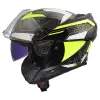 LS2 ADVANT 2 ASTRAL NEON SARI KASK - M