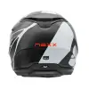 NEXX Y.100 B-SIDE KASK MAT SİYAH - BEYAZ