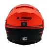 LS2 STORM 2 FIST KASK MAT TURUNCU - SİYAH