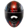 LS2 RAPID 2 ZOMBIE KASK SİYAH - KIRMIZI