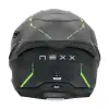 NEXX Y.100R REACT KASK MAT GRİ - YEŞİL