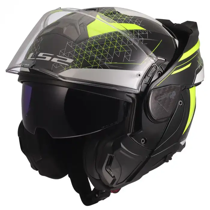 LS2 ADVANT 2 ASTRAL NEON SARI KASK - M