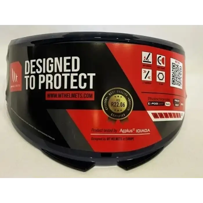 MT V-14 TARGO KASK CAMI  SİYAH