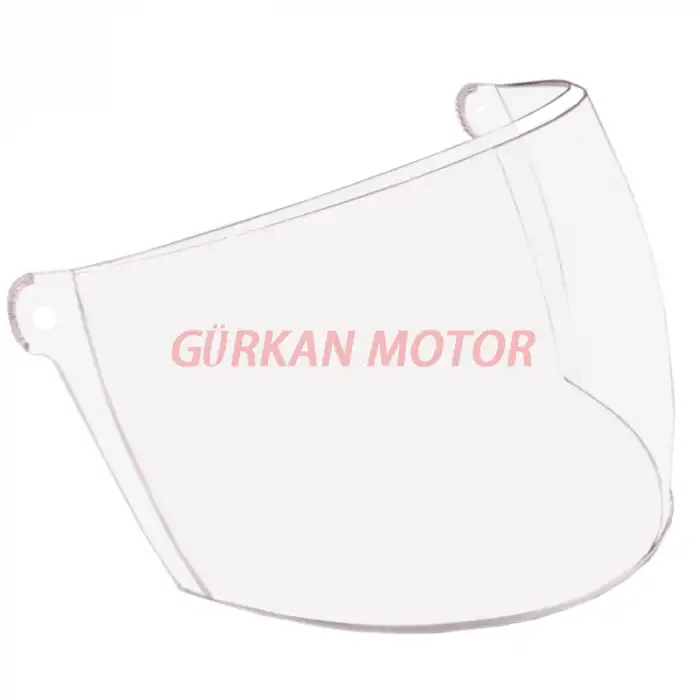 ÇENESİZ YAZLIK KASK CAMI GENİŞ DELİK
