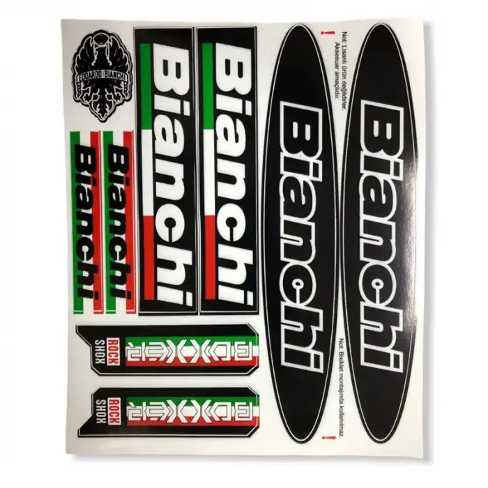 BİSİKLET STİCKER BİANCHİ SALCANO BİSAN