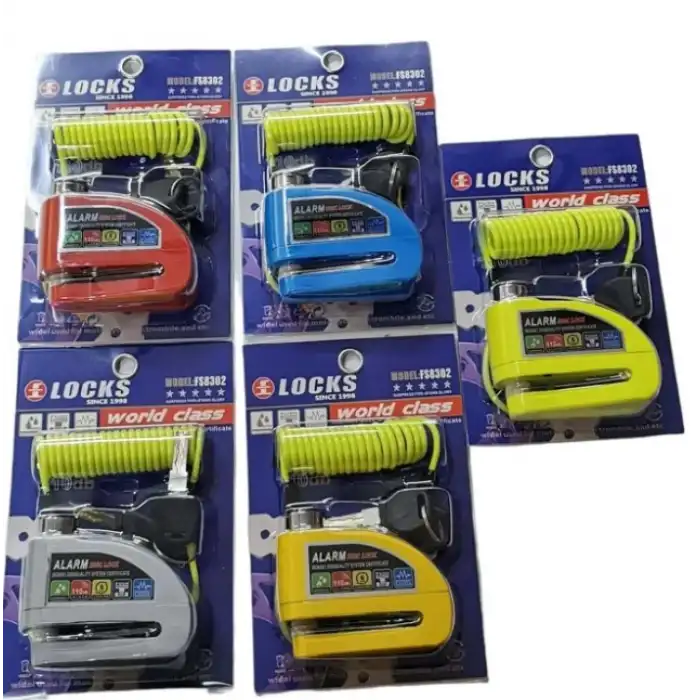 DİSK KİLİT ALARMLI + HATIRLATMA KABLOSU