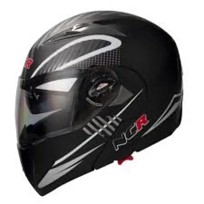 MOTOR KASK ÇENE AÇILIR GÖZLÜKLÜ NCR - 158 MONSTER SİYAH