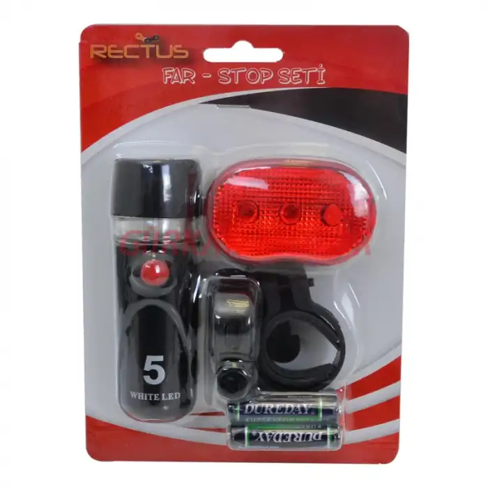 ÖN - ARKA FAR STOP SETİ  [PİL DAHİL]  RCTS-8000