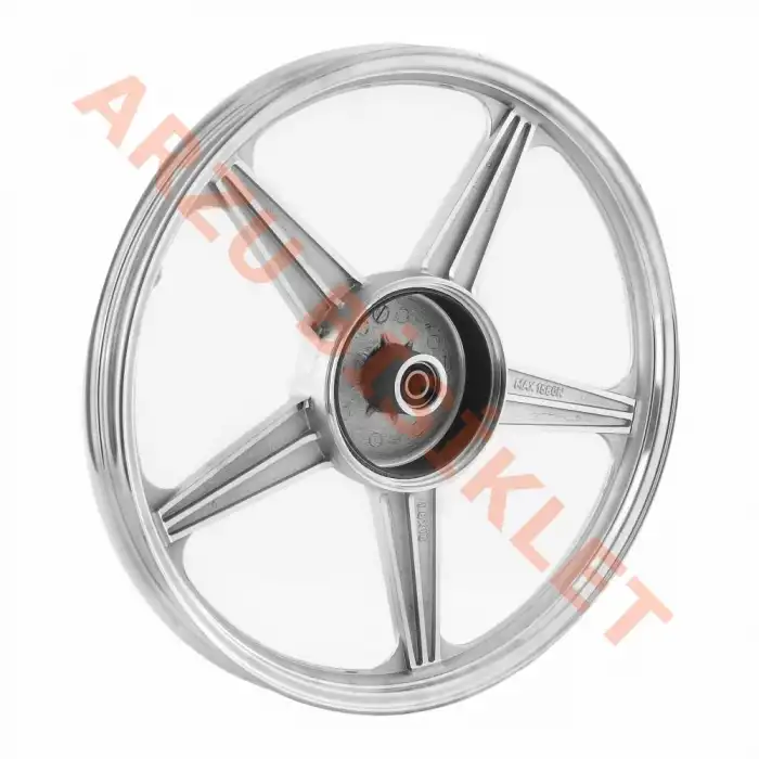 ARKA JANT ALÜMİNYUM [1.85 * 18] BÜYÜK BALATA KAMPANASIZ - KAPLİN LASTİKLİ CG [OEM KALİTE]