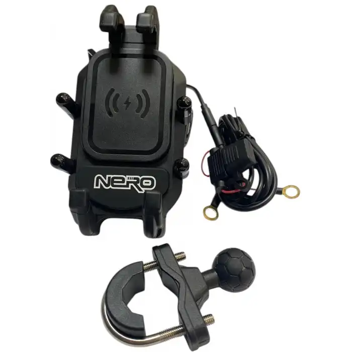 NERO - ( ŞARJLI W-707 ) GİDON BAĞLANTILI TELEFON TUTUCU (TİTREŞİM MODÜLLÜ)