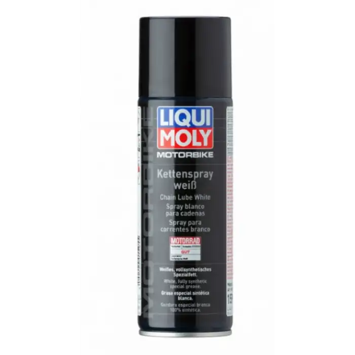 LİQUİ MOLY CHAİN LUBE WHİTE / %100 SENTETİK ZİNCİR YAĞLAMA SPREYİ (400ML)