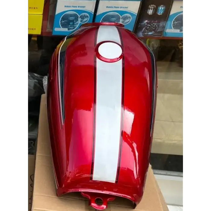 BENZİN DEPOSU KIRMIZI KUBA MOD. + YAN KAPAK CG