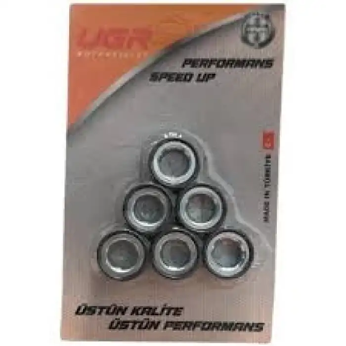 AĞIRLIK SETİ ( BAGA )6 LI SET TVS VEGO 110 10 GR  UGR