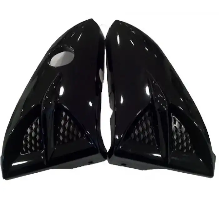 DEPO YAN PANZELET [ BIYIK ] SİYAH [TAKIM]  YBR