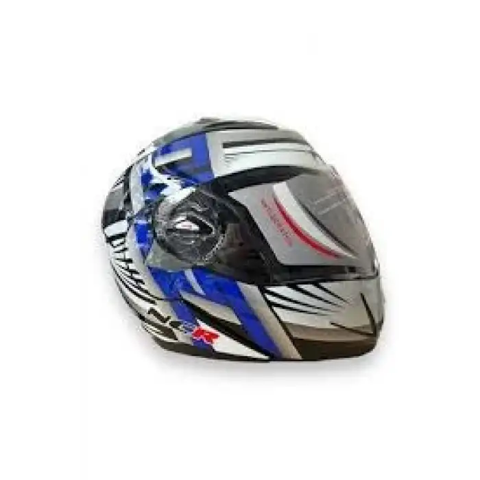 MOTOR KASK ÇENE AÇILIR GÖZLÜKLÜ NCR - 158 MAVİ
