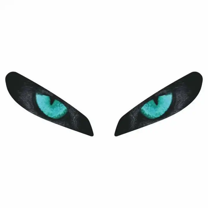 CF MOTO 250 SR 2020 - 2024 UYUMLU FAR STİCKER MAVİ