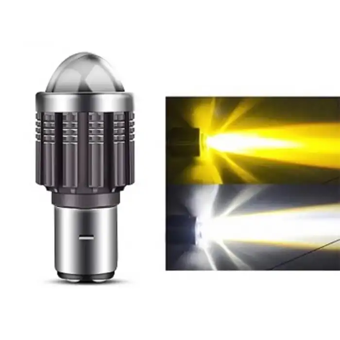 S2 MERCEKLİ LED AMPUL BOSCH TİP ÇİFT RENK SARI - BEYAZ