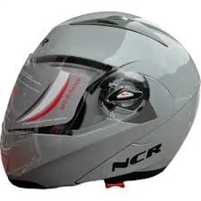MOTOR KASK ÇENE AÇILIR GÖZLÜKLÜ NCR - 158 COOL GRİ