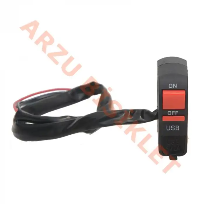 USB ŞARJ CİHAZI VE FAR ANAHTARI