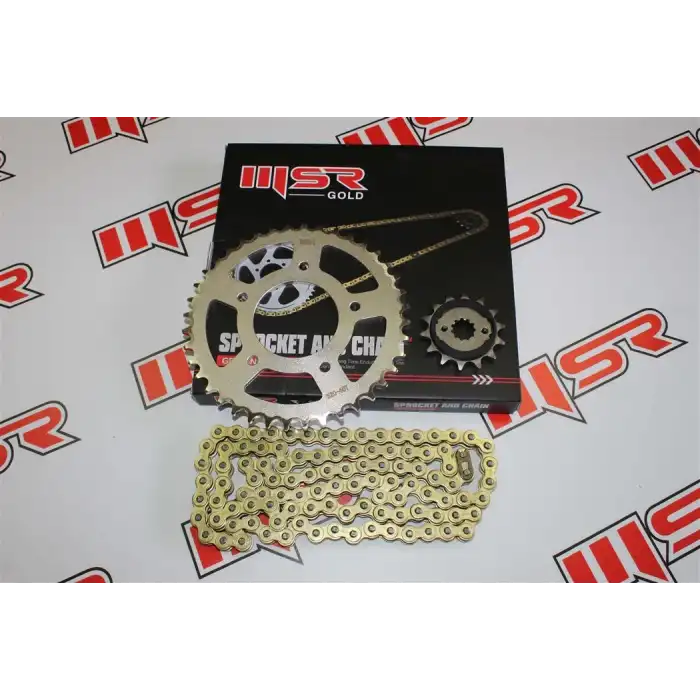 CF NK 250 -SR 250 14T-40T- 520HO - 106 BAKLA ZİNCİR DİŞLİ SETİ MSR GOLD