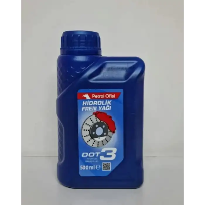 HİDROLİK YAĞI P.OFİSİ DOT3 500ML